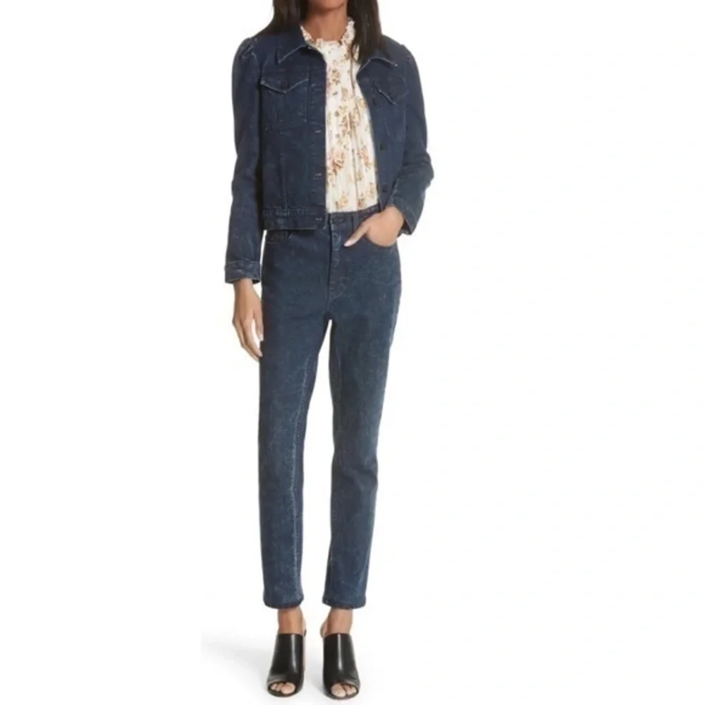 LA VIE REBECCA TAYLOR Ines Acid Ink Wash Jeans
